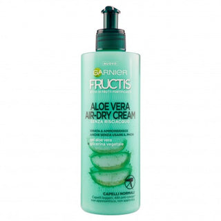 Fructis Fructis Air-Dry Cream Con Glicerina Vegetale E Gel Di Aloe Vera 400 Ml