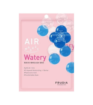 Frudia Air 24 Maschera in tessuto acquosa e idratante, per il viso, 25 ml