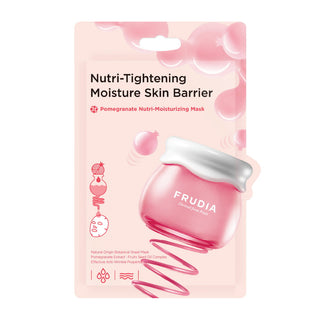 Frudia Delivered From Frutta, Melograno, Maschera idratante, in tessuto, per il viso, 20 ml