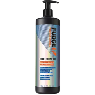 Fudge Cool Brunette Blue Toning Conditioner - Conditioner for Brown and Dark Hair Shades - 1000ml