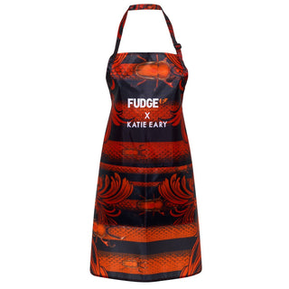 Fudge professional Katie Eary, grembiule per tingere i capelli, rosso/nero