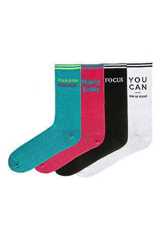 Funky Steps Kit Da 4 - Calzini Da Donna