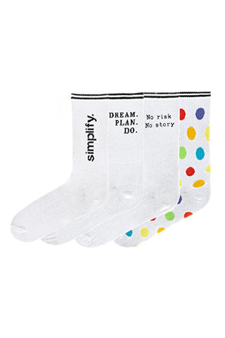 Funky Steps Scatola Da 4 - Calzini Da Donna