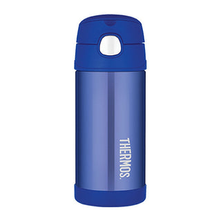Thermos FUNtainer Baby thermos con cannuccia - blu 355 ml