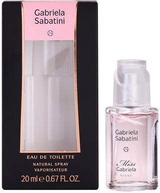 Gabriela Sabatini Miss Gabriela Night EDT W 20 ml