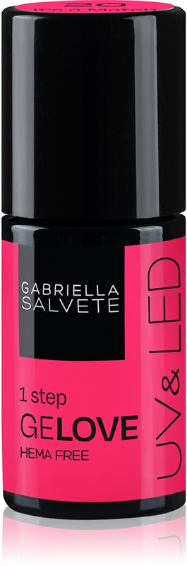 Gabriella salvete לק UV ו-LED של GeLove 8 מ"ל 20 זה התאמה