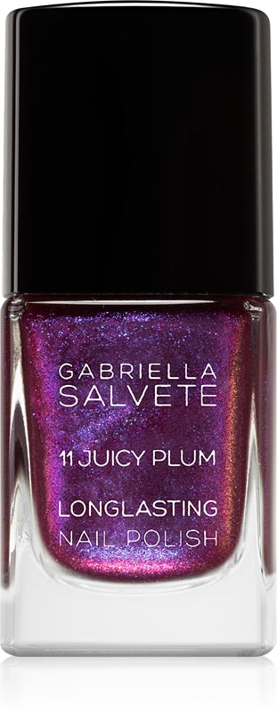 Gabriella salvete Long Lasting Nail Polish (Nail Polish) 11ml - Shade: 11 Juicy Plum