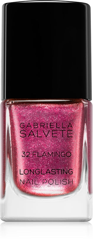 Long Nail Polish (Nail Polish) 11 ml - Shade: 32 Flamingo