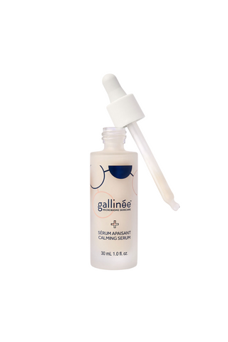 Gallinee Microbiome Skincare Prebiotics, Probiotics & Postbiotics Daily Calming Facial Serum 30ml