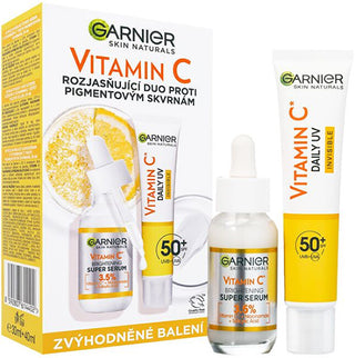 Garnier Cosmetic set against pigment spots Vitamin C