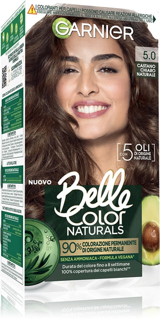 Garnier Crema Colorante Permanente Castano Chiaro Naturale 5.0