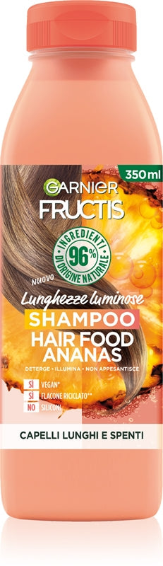 Garnier Fructis Ananas Hair Food shampoo per capelli lunghi 350 ml