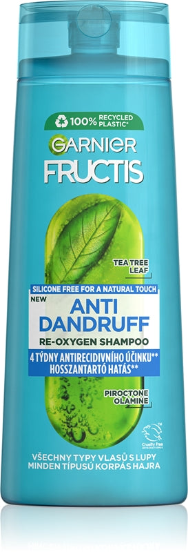 Garnier Fructis Re-кислородный шампунь против перхоти - 250 мл
