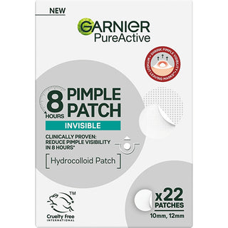 Garnier Hydrocolloid patches per skin imperfections Pure Active (Pimple Patch) 22 pcs