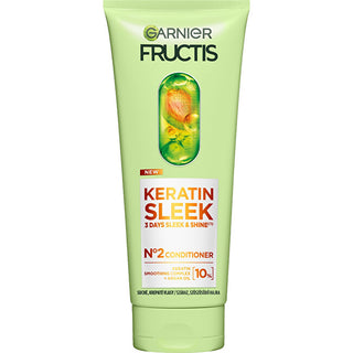 Garnier Conditioner per dry and frizzy hair Fructis Keratin Sleek (Conditioner) 200 ml