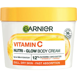 Garnier Осветляющий крем для тела с витамином С (Nutri) 380 мл