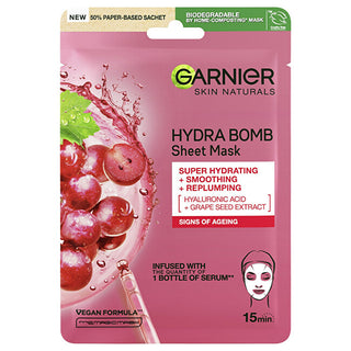 Garnier Hydra Bomb Textile Moisturizing Mask (Tissue Mask) 28 g