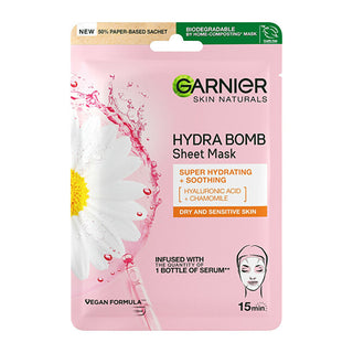 Garnier Moisture + Comfort maschera in tessuto 28 g