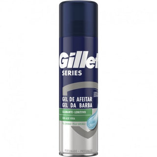 Gillette Gel Da Barba Lenitivo Con Aloe Vera Pelle Sensibile 200 Ml