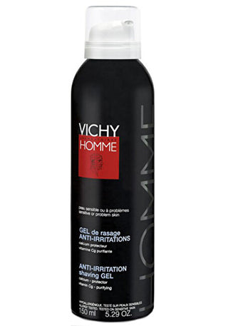 Vichy Gel Da Barba Per Pelli Sensibili O Problematiche Homme (Gel Da Barba Anti-Irritazione) 150 Ml