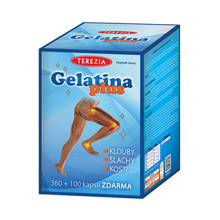 Terezia company Gelatina Plus 360 + 100 capsule GRATIS