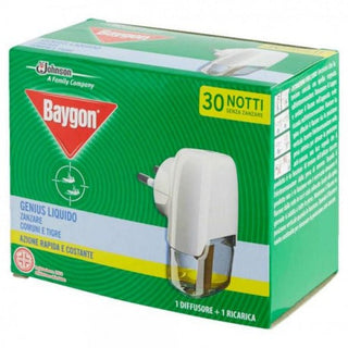 Baygon Genius Liquido 30 Notti Baygon® Diffusore + Ricarica