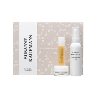 On The Glow Collection Set Susanne Kaufmann: Facial Toners Sulphate-Free Hydrating Facial Spray 75ml + Hand & Foot Care Sulphate-Free Nourishing Hand Cream 15ml + Paraben-Free Eye Care Reduces Puffiness/Wrinkles/Dark Circles