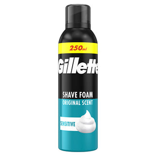 Gillette Original Scent Sensitive Shave Foam 250 ml
