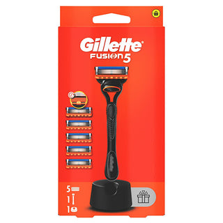 Gillette Fusion razor + 5 heads