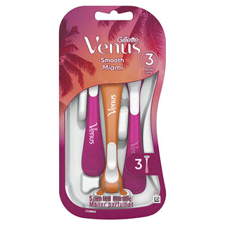 Gillette Venus Smooth Miami Disposable Razors 3 pcs