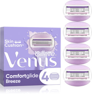 Gillette رؤوس استبدال Venus Breeze - الحجم: 4 قطع