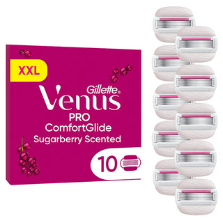 Gillette ComfortGlide Sugarberry replacement heads 10 pcs