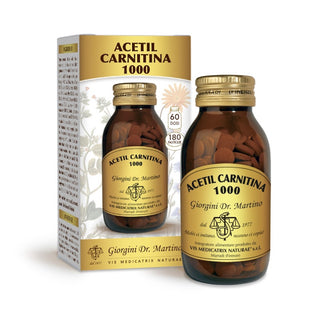 Dr Giorgini Acetil Carnitina 1000 90 G - Pastiglie Da 500 Mg