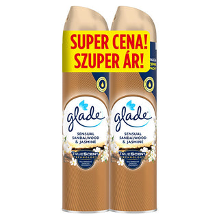 Glade Sensual Sandalwood & Jasmine Air Freshener Set 2 x 300 ml