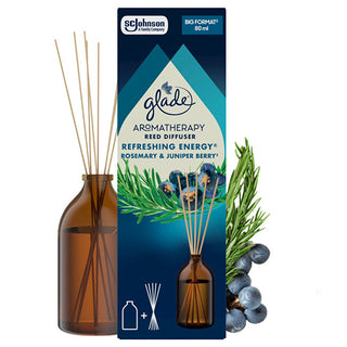 Glade Aromatherapy Reeds Refreshing Energy Reed Diffuser 80 ml