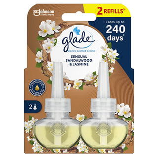 Glade Electric air freshener Ricarica set Sandalwood & Jasmine 2 x 20 ml