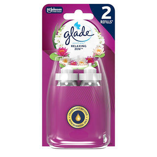 Glade Set of refills per the Sense & Spray Relaxing Zen air freshener 2 x 18 ml