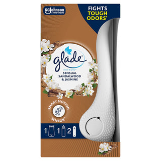 Glade Sense & Spray automatic air freshener + Sensual Sandalwood & Jasmine Ricarica 18 ml