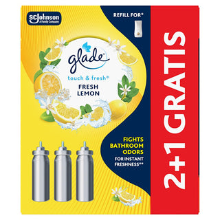 Glade Touch & Fresh Fresh Lemon 2+1 air freshener Ricarica set