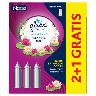 Glade Touch & Fresh Relaxing Zen 2+1 air freshener Ricarica set
