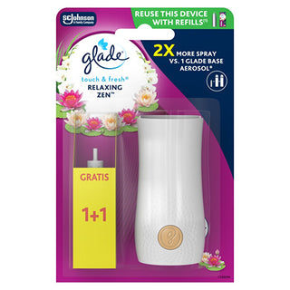 Glade Touch & Fresh air freshener + Relaxing Zen Ricarica 2 x 10 ml