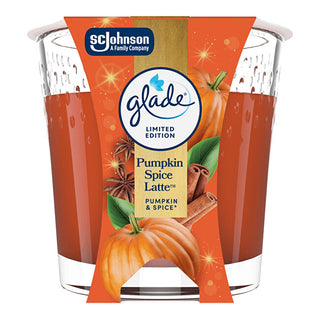 Glade Pumpkin Spice Latte scented candle 112 g