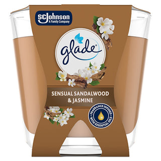 Glade Scented candle Sensual Sandalwood & Jasmine 70 g