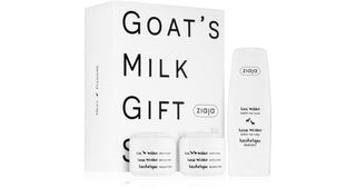 Ziaja Getmjölkspresentförpackning för torr hud dagkräm 50 ml + nattkräm 50 ml + hand- och nagelkräm 80 ml