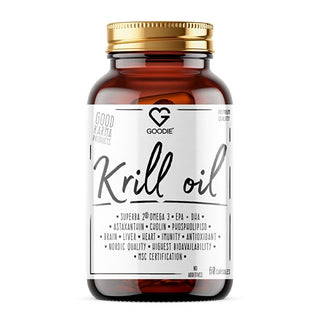 Goodie Olio Di Krill - Olio Di Krill - Omega-3 E Astaxantina Dal Krill Antartico 60 Capsule