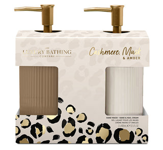The Luxury Bathing Company Set Regalo Per La Cura Delle Mani In Cashmere, Muschio E Ambra, 2 Pezzi