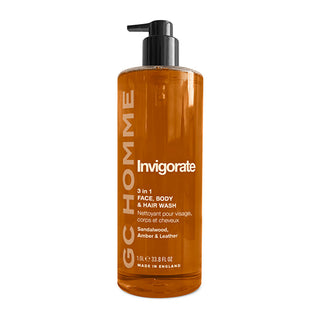 Grace cole Strengthening 3in1 washing gel Sandalwood, Amber & Leather 1000 ml