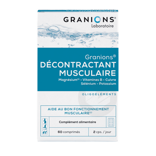 Granions Cromo, riduce la tensione muscolare e previene i crampi involontari, Capsule, 60 Capsule, 74 g