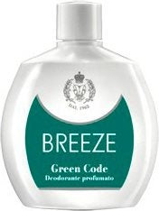 Breeze Green Code Freschezza Alpina - Deodorante Squeeze Senza Gas 100 Ml