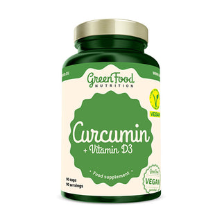 Greenfood Curcuma + Vitamina D3 90 Capsule